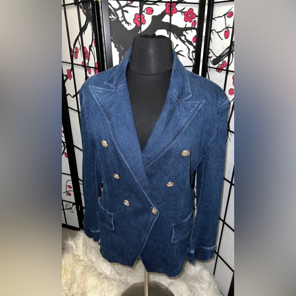 NWT Denim blazer